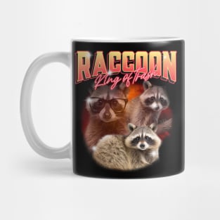 Raccoon Lover King of Trash Mug